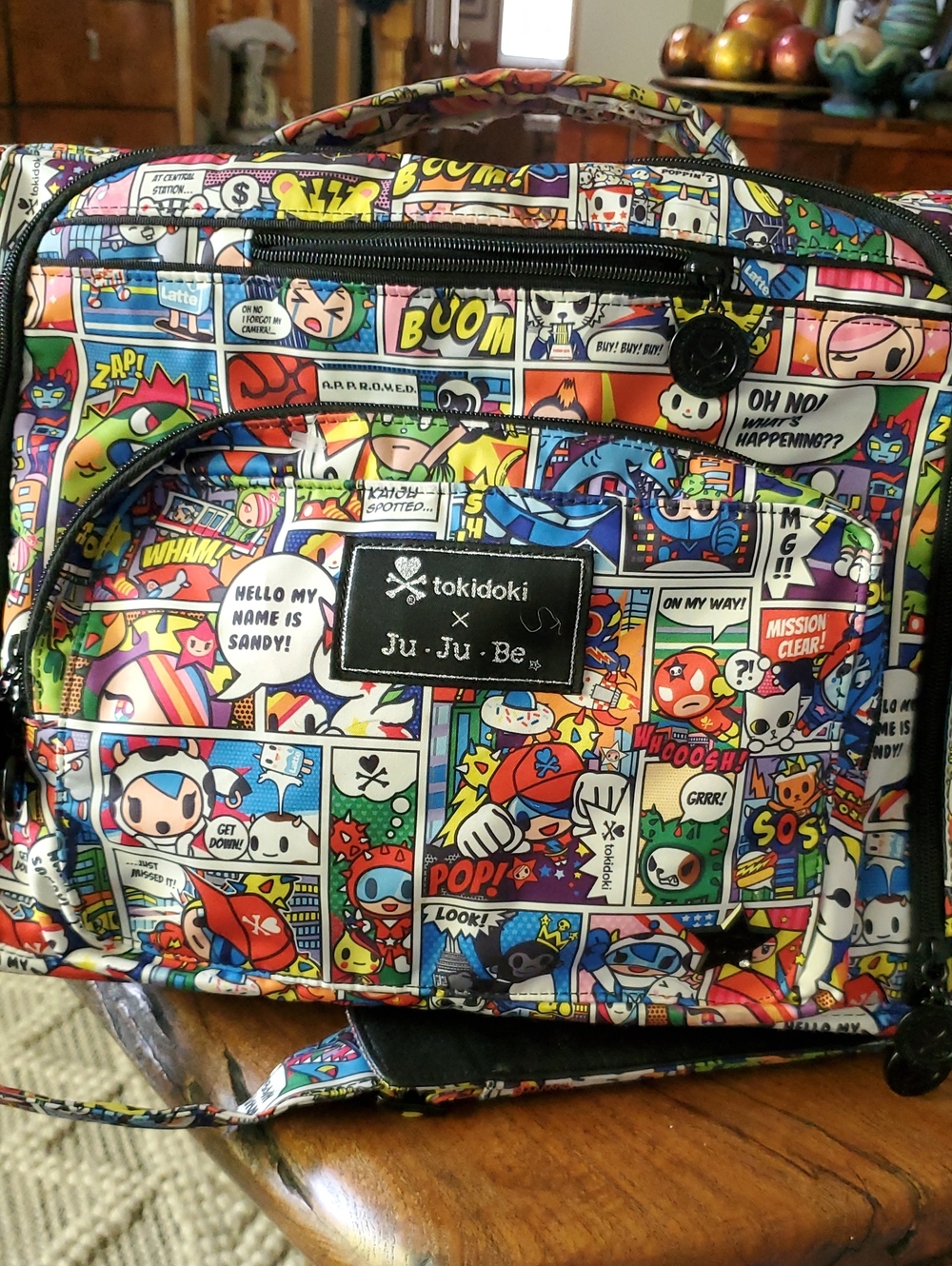 Tokidoki Ju-Ju Diaper Bag In Excelent New Condition